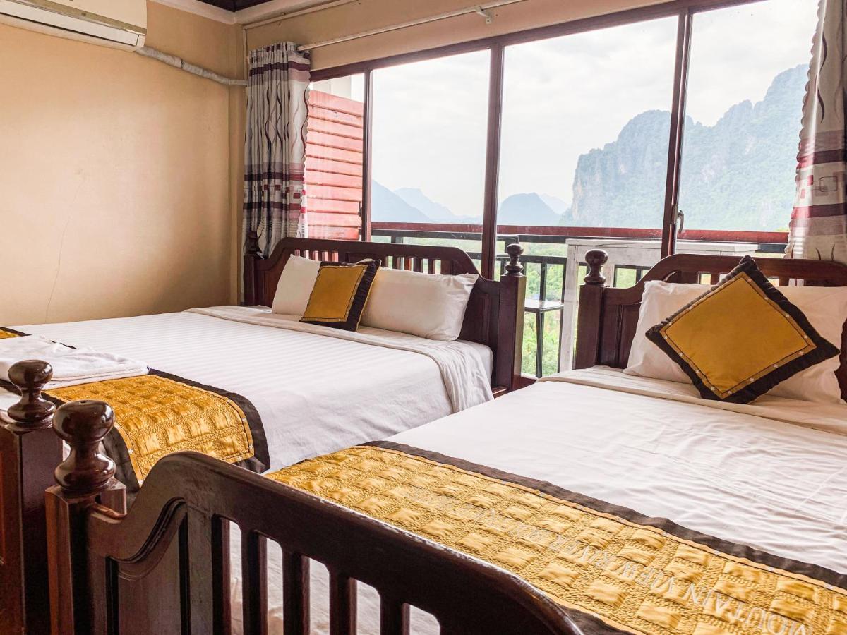 Bountang Mountain View Riverside Hotel 방 비엥 외부 사진